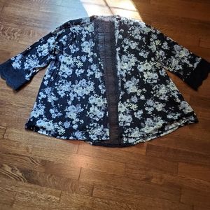 Floral cardigan